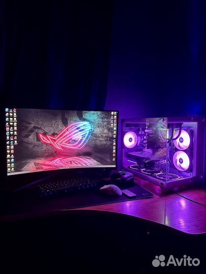 Монитор + Игровой Пк