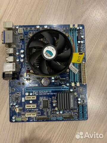 Материнская плата+проц Gigabyte h61m-d2-b3/i3-2120 купить в Санкт ...