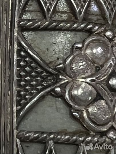 Флакон от духов серебро