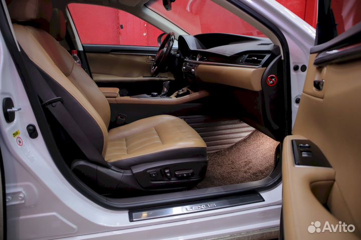 3D коврики из экокожи Lexus