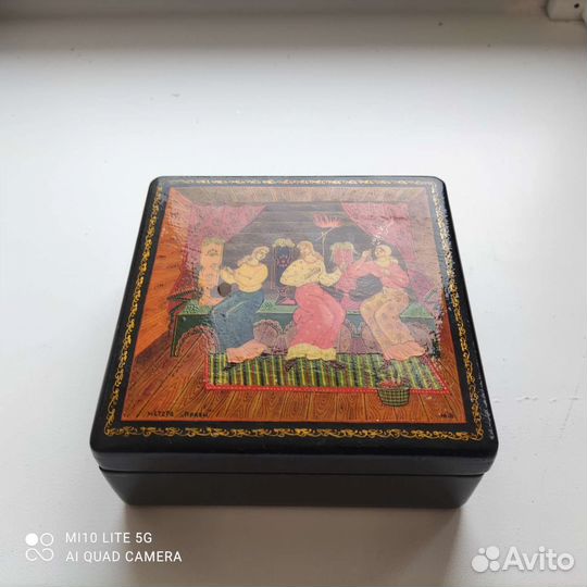 Шкатулка Мстера роспись