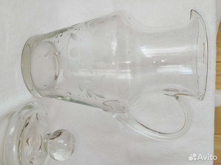 Графин стеклянный СССР