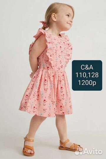 Платье/сарафан c&a 110/детская одежда c&a