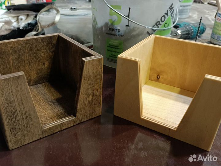 Салфетница деревянная (фанера)