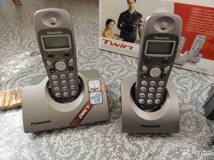 Радиотелефон dect Panasonic KX-TCD412