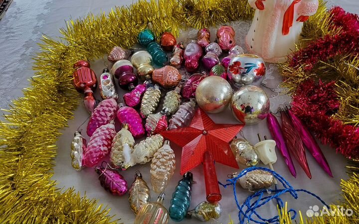 Новогодние игрушки СССР