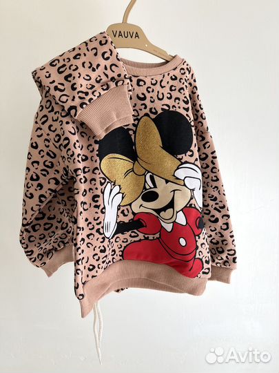 Костюм для девочки 104 zara/свитшот/джогеры