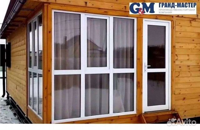 Окна пвх ростовые (веранда)