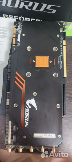 Видеокарта Gigabyte aorus gtx 1080 ti 11 gb