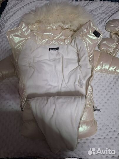 Зимний комбинезон для девочки 86