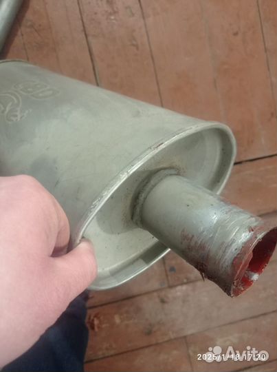 Глушитель свд на Ниву Шевроле