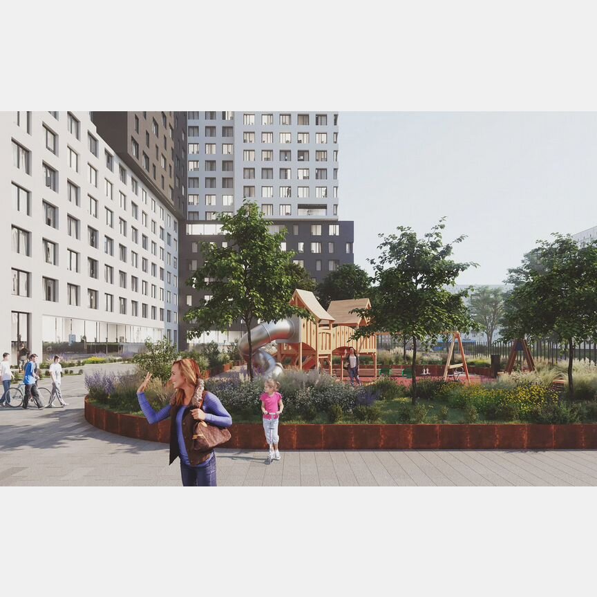 2-к. квартира, 54,7 м², 2/19 эт.