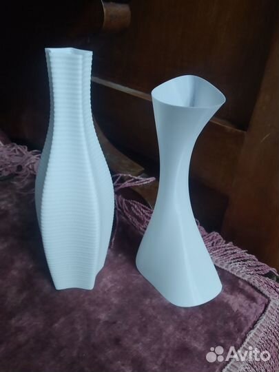 Вазы из пластика
