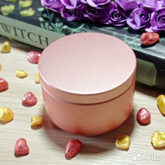 Ароматическая свеча ручной работы Слива и кашемир