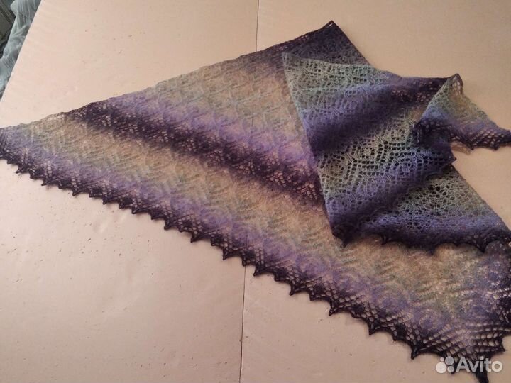 Платок-шаль Морошка