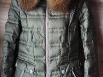 Зимняя женская куртка-пуховик Snowimage енот