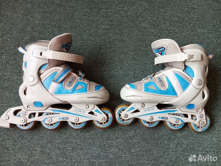 Ролики (коньки роликовые) Reaction Abec1 р35-38