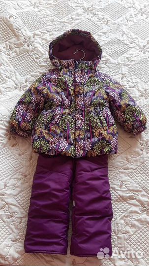 Зимний костюм на девочку