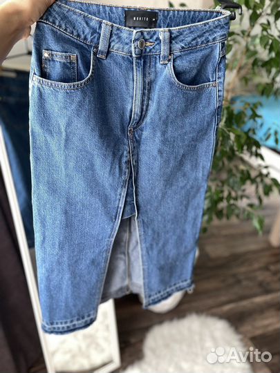 Джинсовая юбка