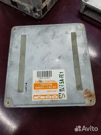 Блок управления двс 89661-1A120 Toyota 5A-FE
