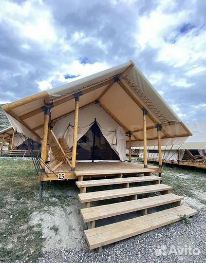 Сафари тенты и шатры для глэмпинга