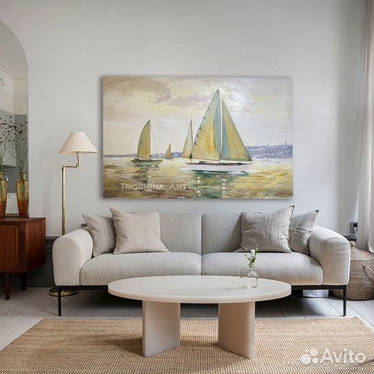 Картина маслом на холсте 