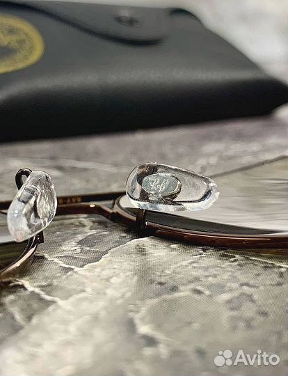 Очки Ray Ban Aviator коричневые