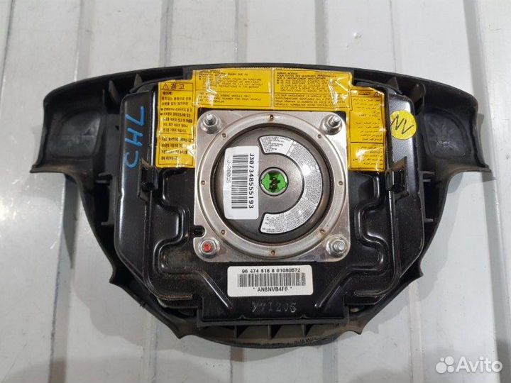 Подушка безопасности в руль Chevrolet Lacetti J200