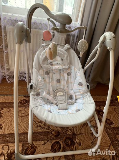 Электронные качели шезлонг