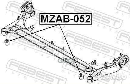 Сайлентблок mzab-052 mzab-052 Febest
