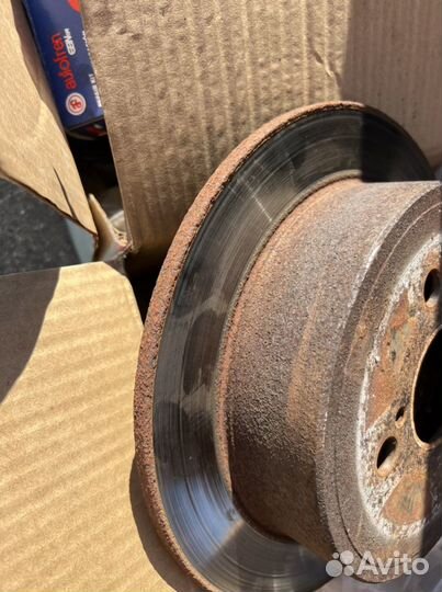 Тормозные диски toyota corolla E 120