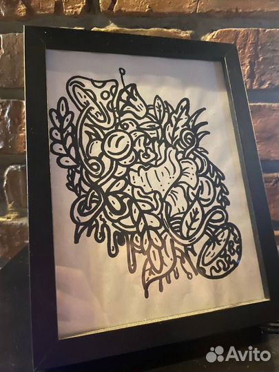 Картина авторская «расцвет»