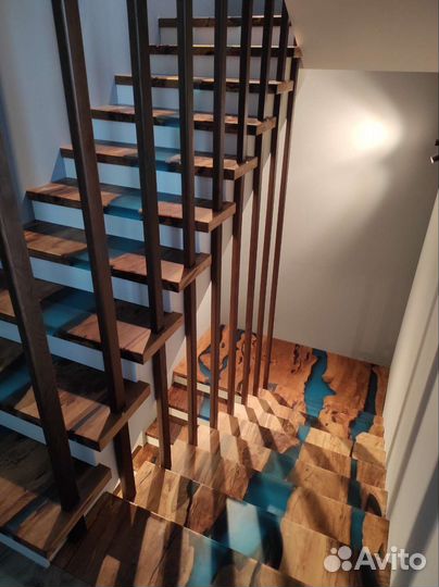 Изготовление лестниц из массива дерева, мебель