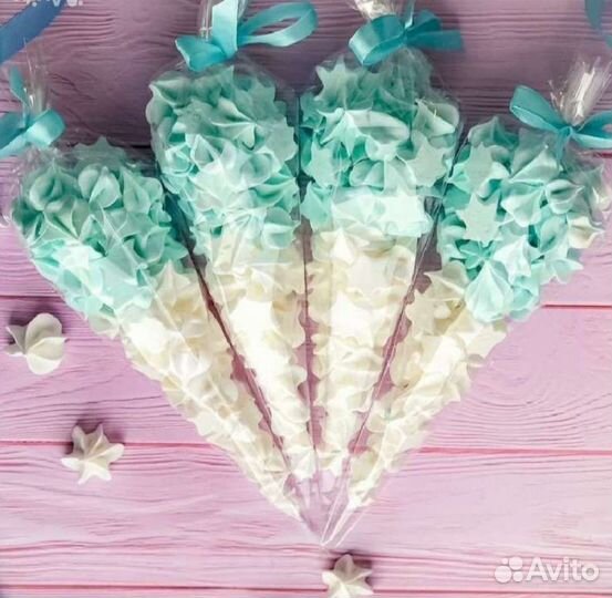 Меренга (безе) на палочке