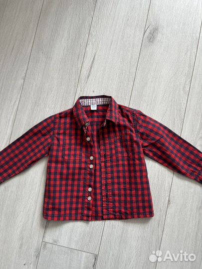 Рубашка 6-12 месяцев