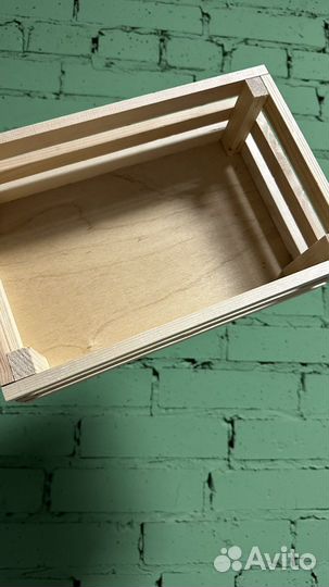 Коробка подарочная деревянная