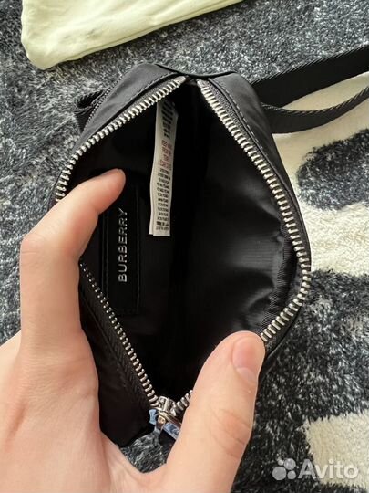 Сумка Burberry Cannon Branded Nylon Belt/Crossbody