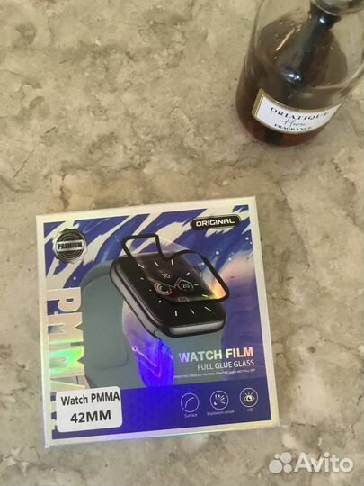Защитное стекло на Apple Watch 1,2,3,4,5,6,7,8 SE