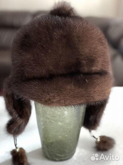 Шапка норковая женская