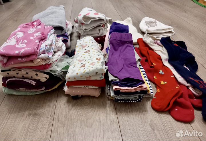 Вещи для девочки 80 см пакетом