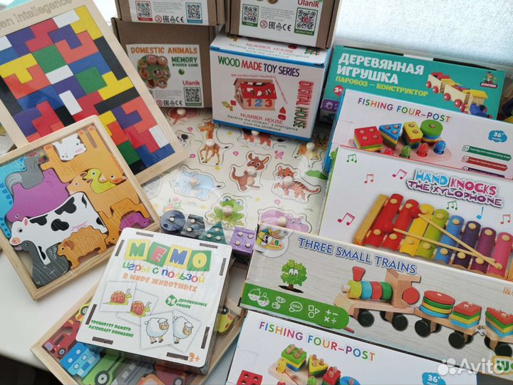 Новые развивающие игрушки