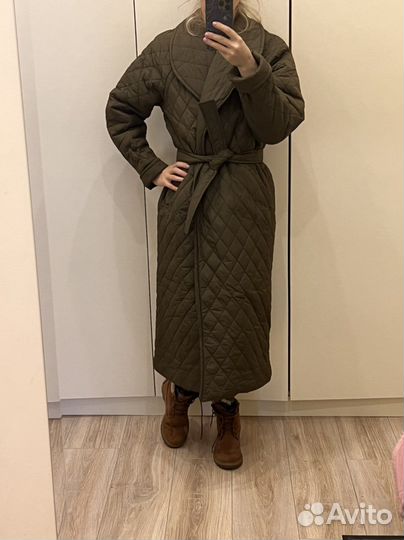 Пуховик стеганый