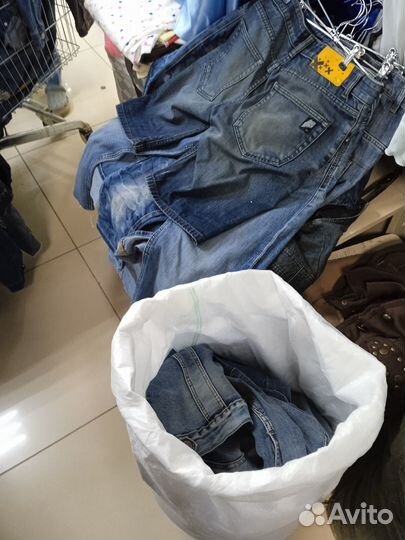 Джинсовая ветошь