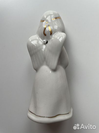 Ангел колокольчик из фарфора