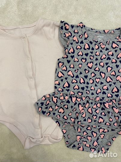 Пакет вещей на девочку 6-9 мес