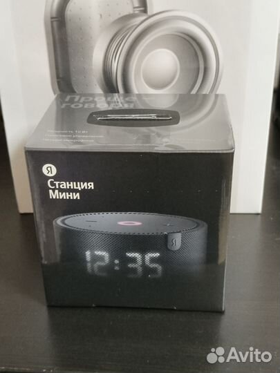 Яндекс станция мини с часами