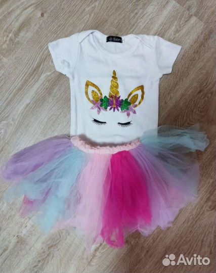 Цифра 1 на годик девочке