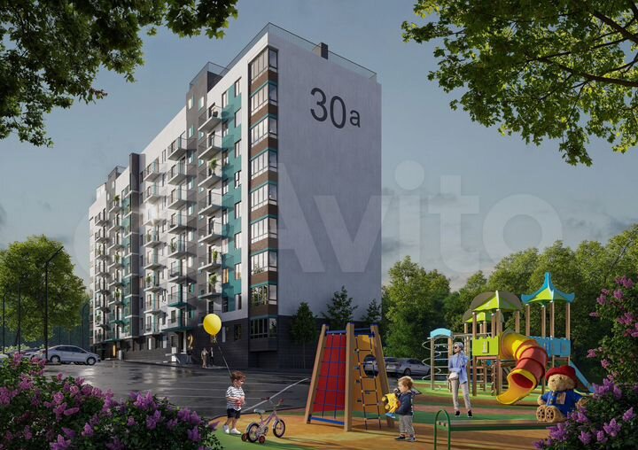 3-к. квартира, 51,3 м², 9/9 эт.