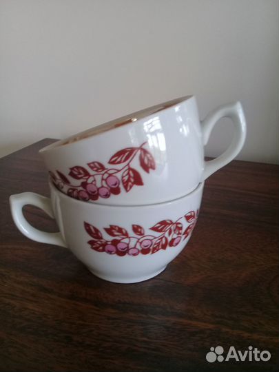 Чайные чашки с блюдцами чашки блюдца СССР