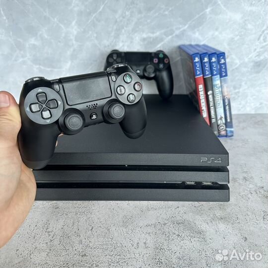 Sony PS4 pro 1tb идеал
